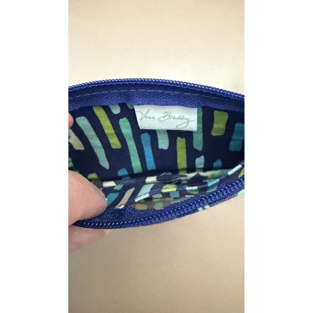 Vera Bradley Katalina Blues Zip ID Case